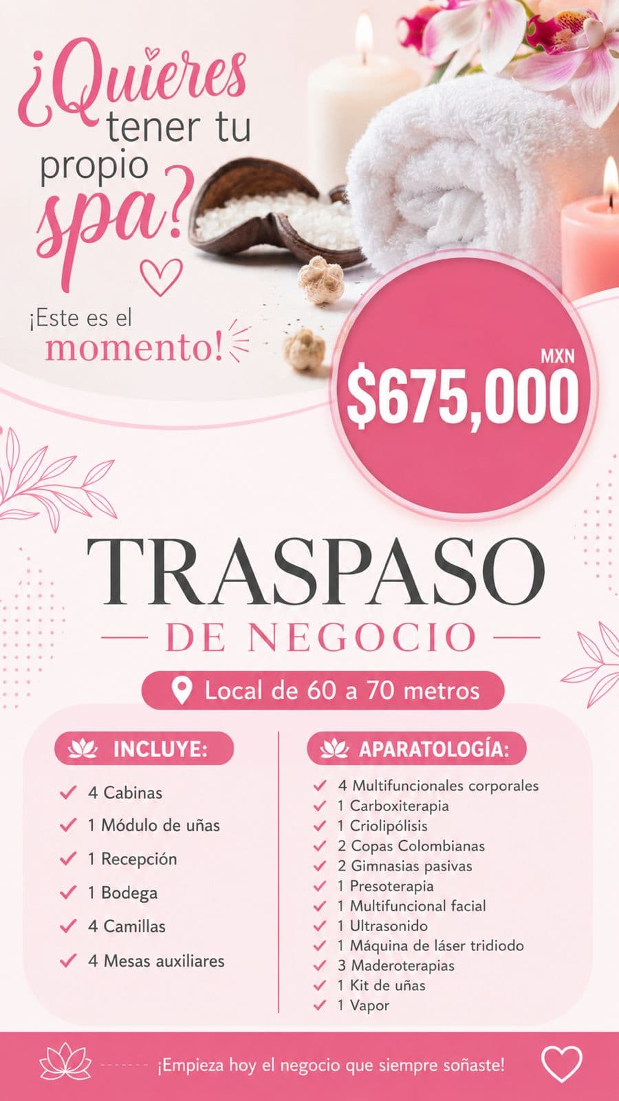 Traspaso de Spa